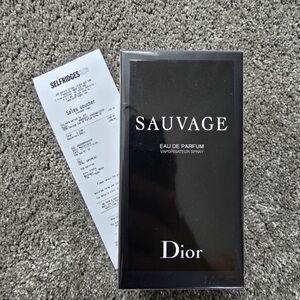 Dior Sauvage Eau de Parfum in Black 9/10 condition dm for further info